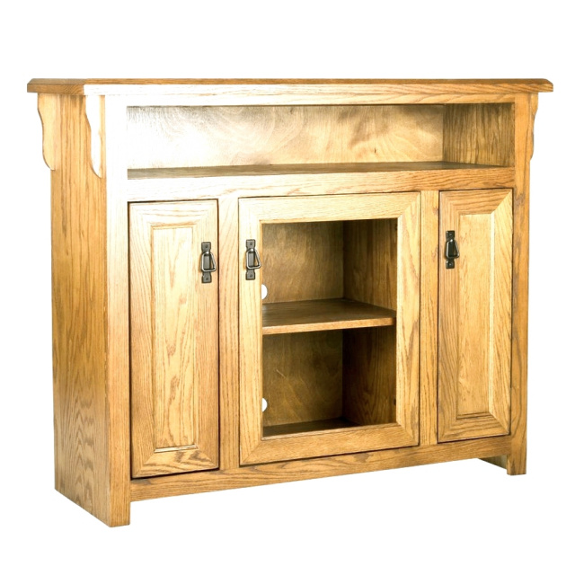 Mission Oak Entertainment Center TV Stand